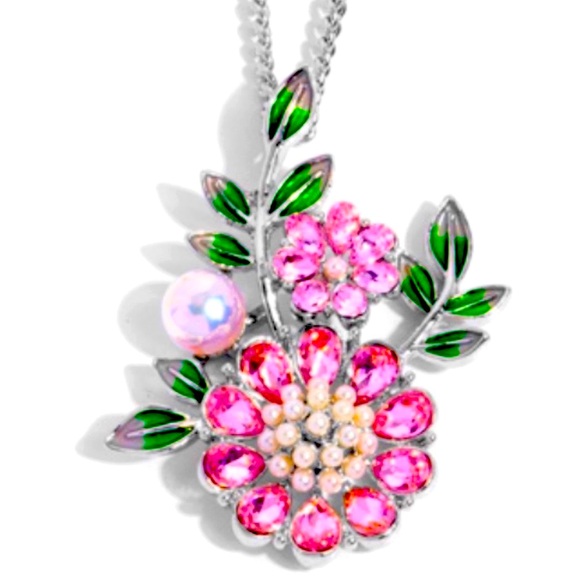 🌸🌸 SET❗️PAPARAZZI “BOTANICAL BUNCH” NECKLACE & “BUDDING BLING” RING❗️🌸🌸 - Picture 2 of 9